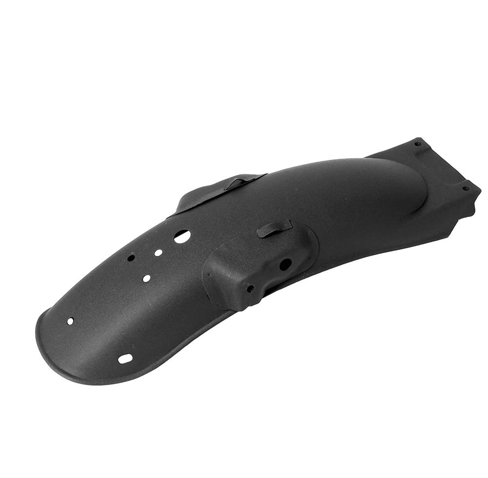 Couvercle de garde-boue arrière universel en métal pour moto, noir chromé, pour Honda, Yamaha, Suzuk