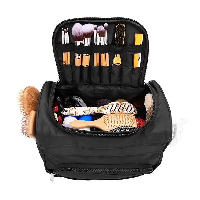 Sac de maquillage Portable pour Salon de tatouage d'ongles, mallette de rangement étanche, organisat