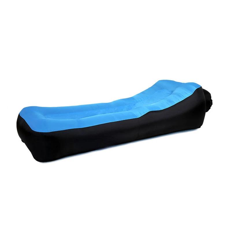 Polymères de Camping Gonflables à Double Couche Épais, Coussin d'Air Portable, Canapé-Lit Paresseux,