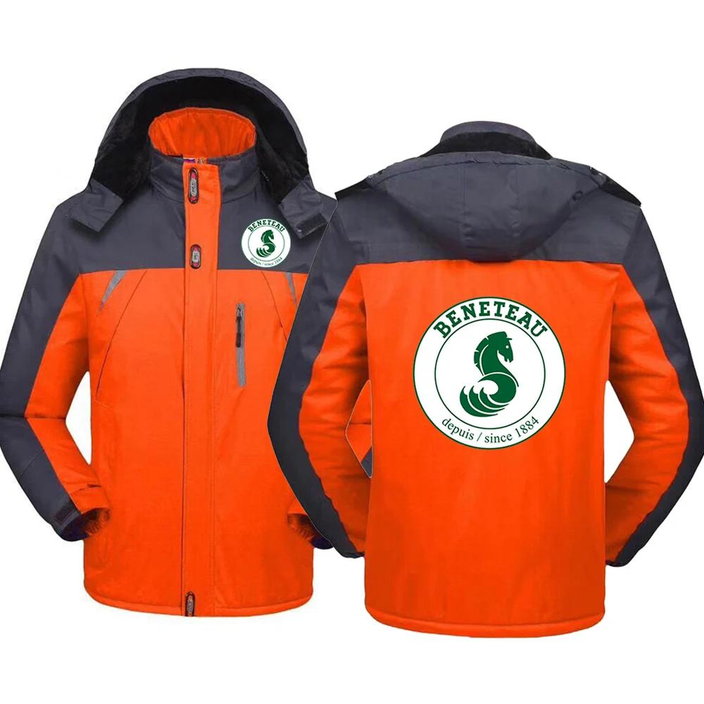 Beneteau-Manteau imprimé imperméable pour homme, Voilier, Yacht à voile, Coupe-vent optique, Vêtemen