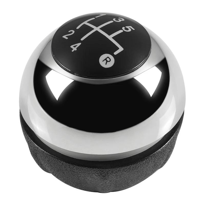 Pour Fiat 500 500C 2007-2018 5/6 vitesses pommeau de levier de vitesse Sitck tête en cuir guêtre bot