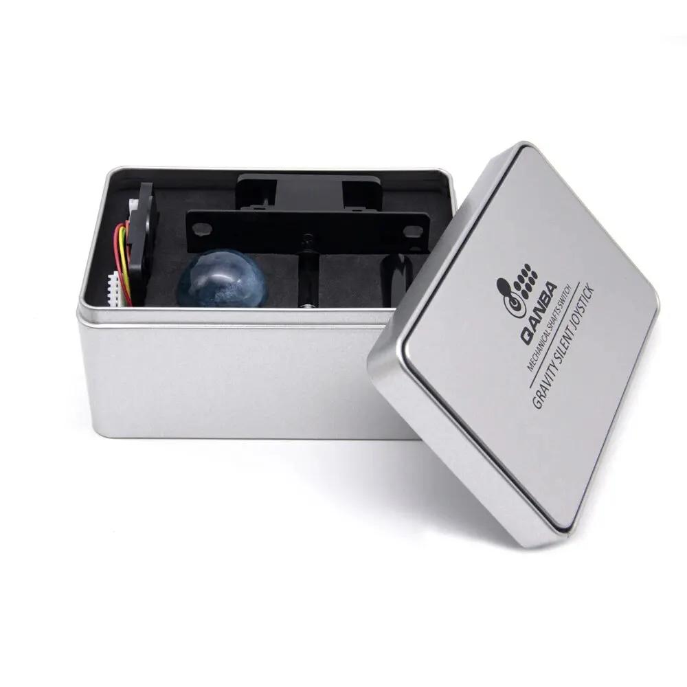 Qanba – arbres de Joystick d'arcade mécanique par gravité, levier silencieux JOV8S JCV8, accessoires