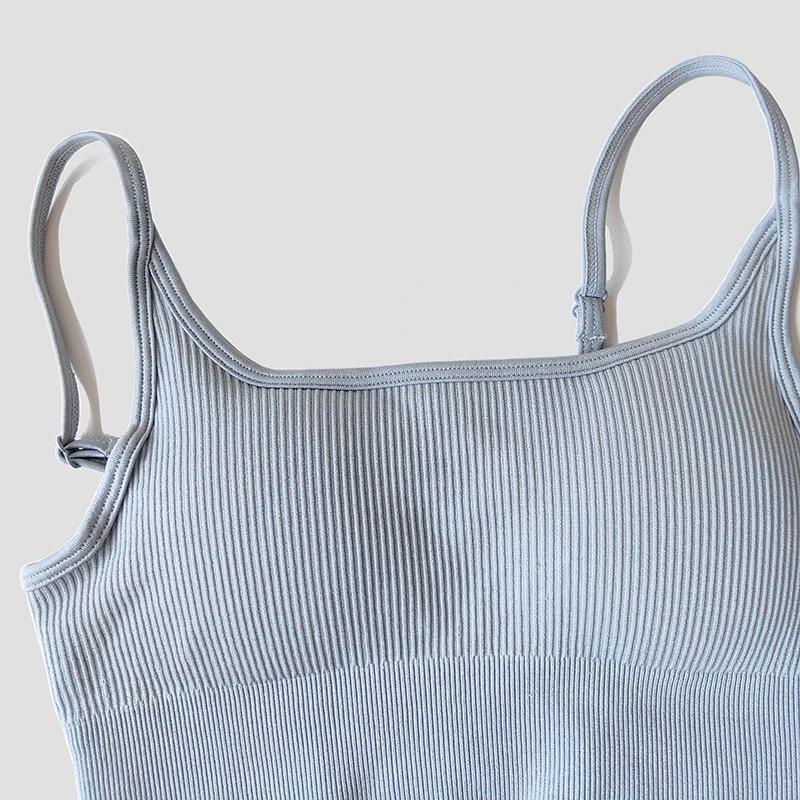 Soutien-gorge dos nu Sexy sans couture pour femmes, sous-vêtement, débardeur court, Yoga, Gym, Fitne