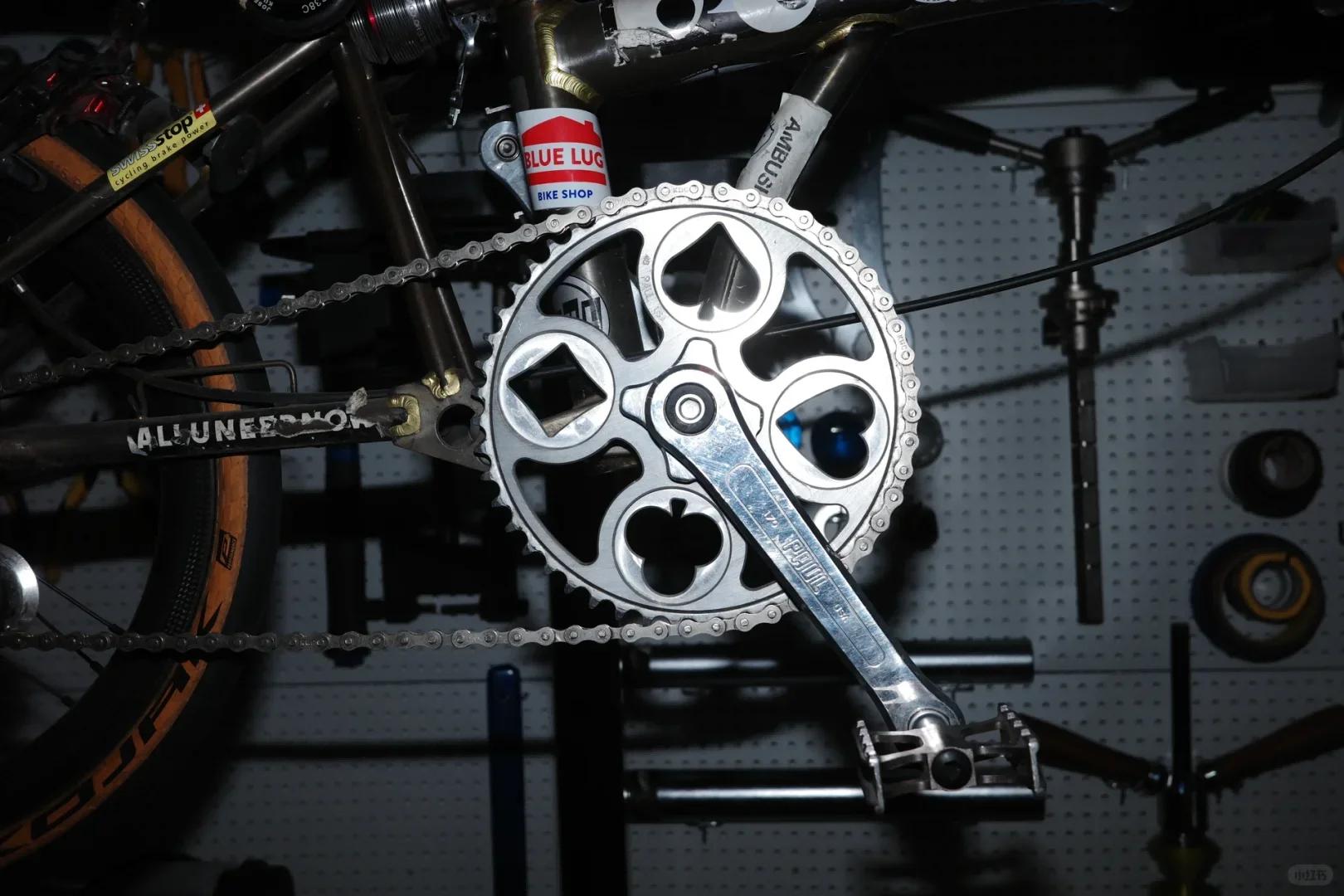 Manivelles de poker Retour aux anciens Chainrings 46T Limited et épuisé