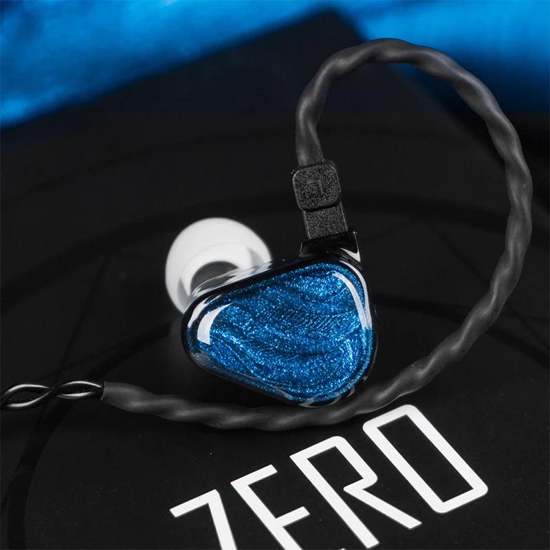 TRUTHEAR x Crinacle ZERO écouteur double pilotes dynamiques écouteurs intra-auriculaires avec câble