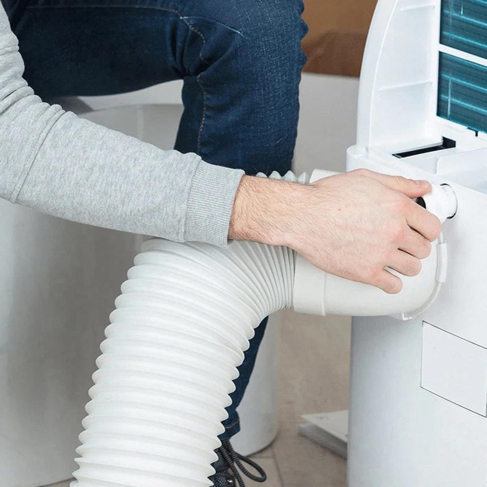 Tuyau d'Extension Flexible Télescopique pour Climatiseur Mobile, Accessoires de Ventilation, 130/150