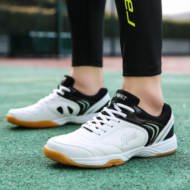 Chaussures de Badminton flambant neuves pour hommes, baskets de Tennis, de volley-ball, respirantes,