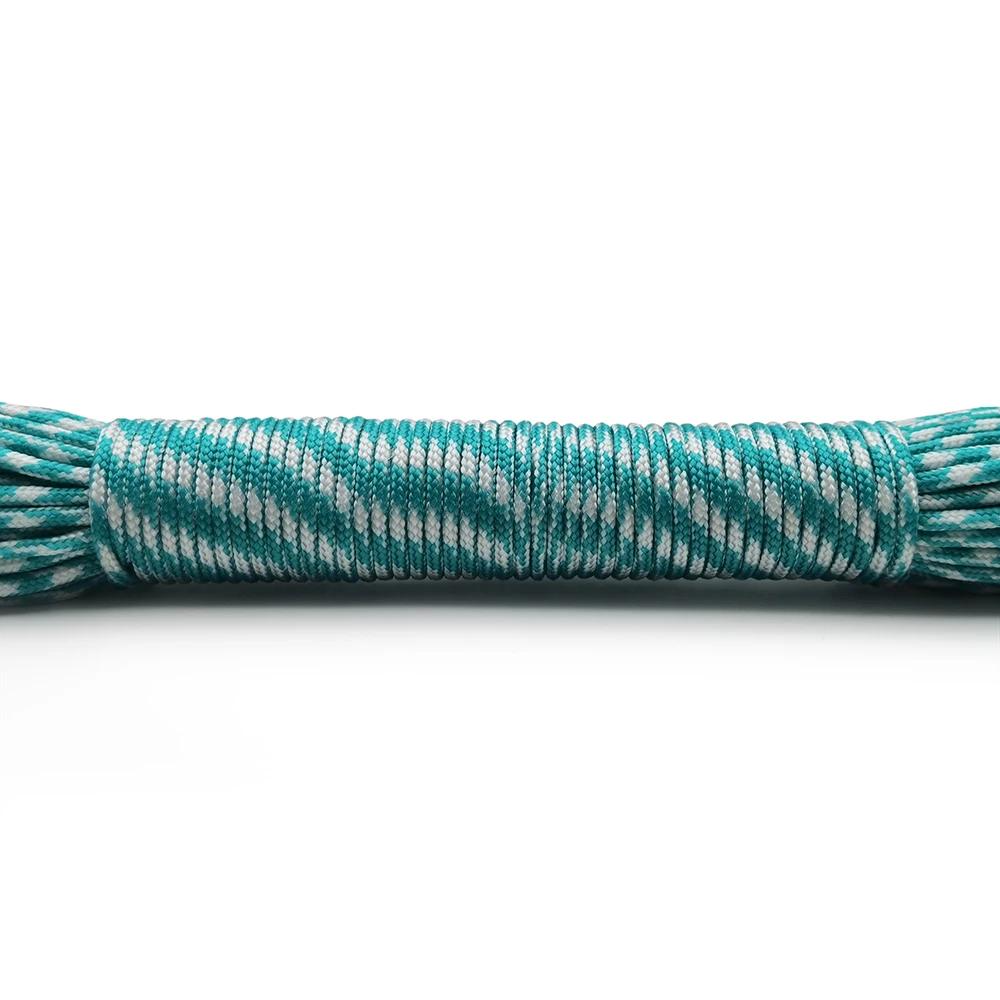 Diamètre 2mm 100 mètres corde rouge profond corde de Parachute lanière corde escalade Camping équipe
