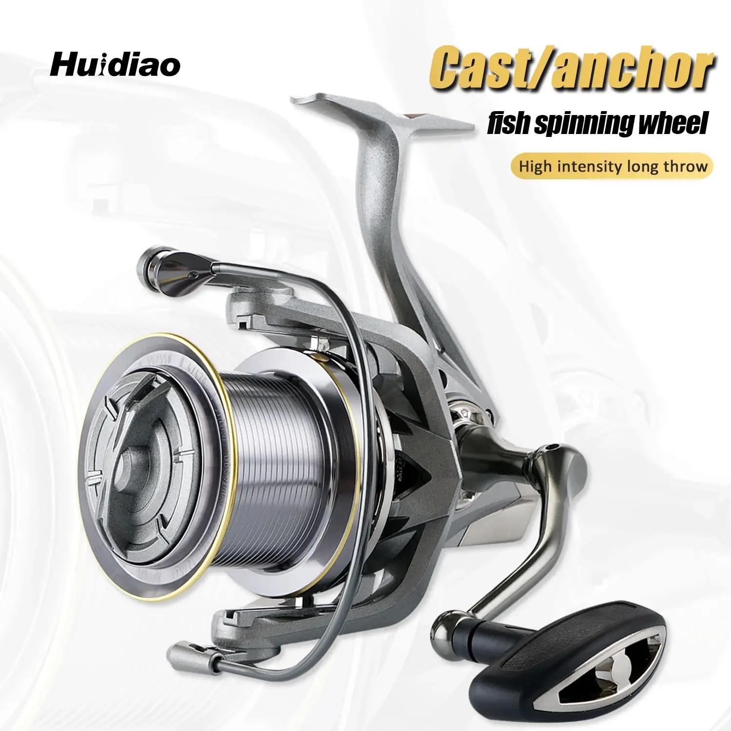Huidiao roulement en acier inoxydable moulinet de pêche 8000 9000 10000 12000 14000 25KG puissant mo