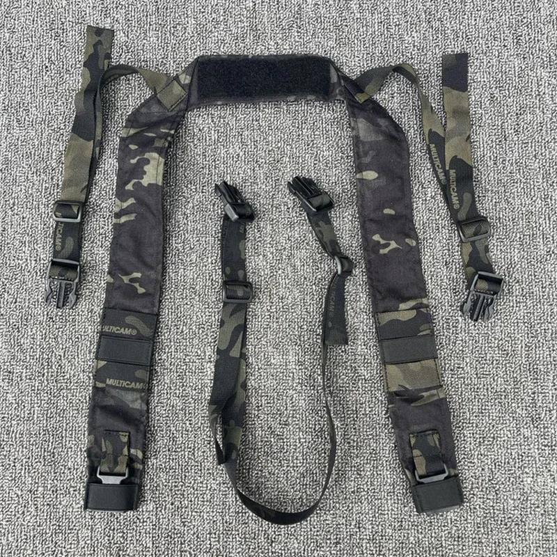 Plate-forme de poitrine tactique D3CRM, Kit de harnais en H MK3 MK4, sangle d'épaule, gilet Multicam