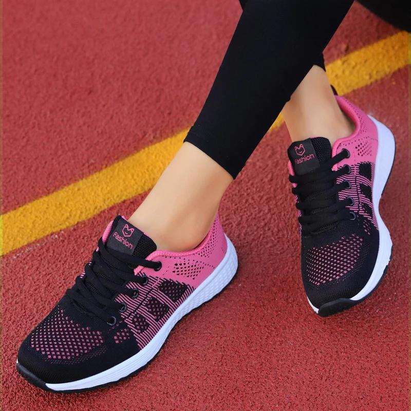 Chaussures de marche femmes chaussures de Sport mode plate-forme baskets dames printemps hiver chaus
