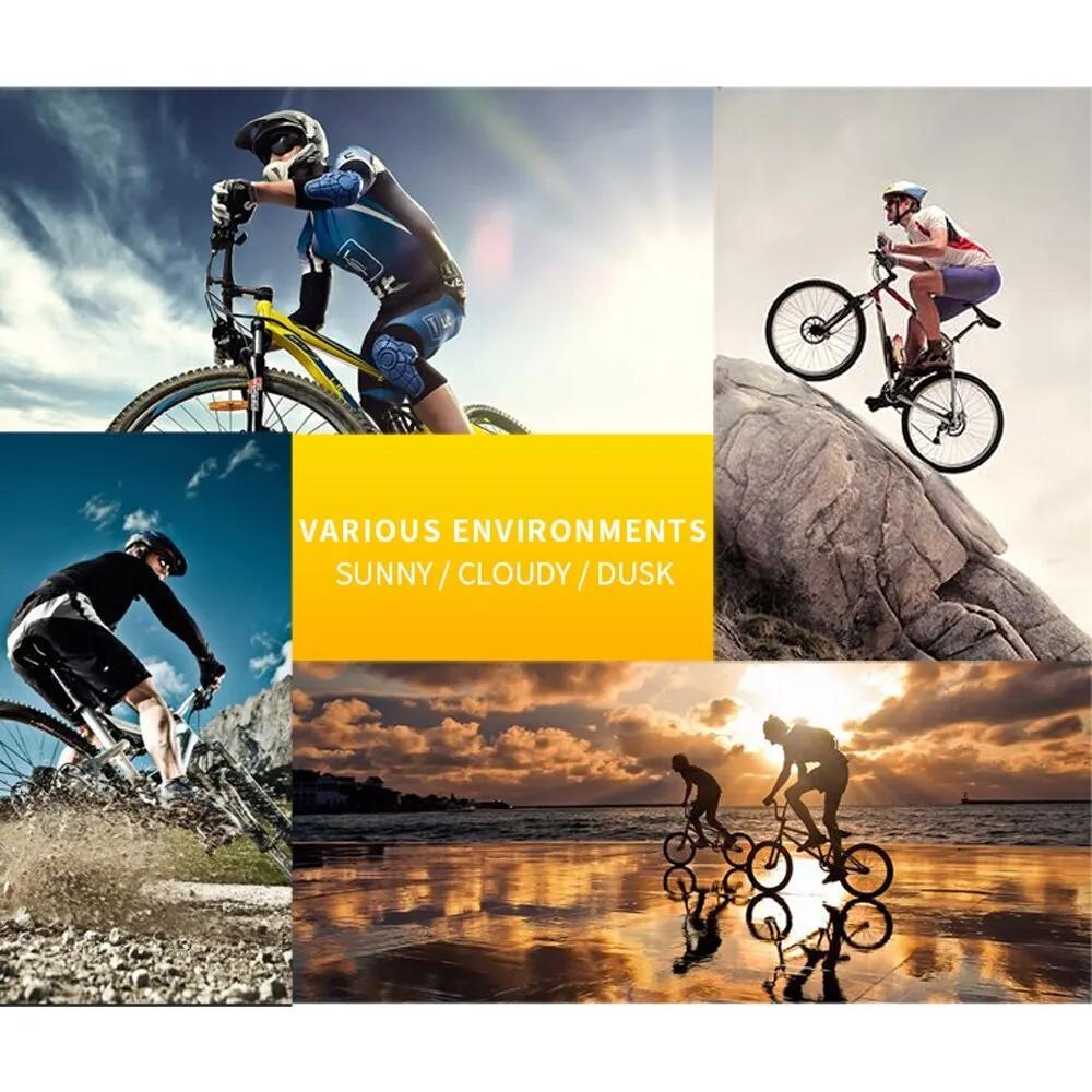 Lunettes de soleil de cyclisme polarisées pour hommes et femmes, lunettes coupe-vent, verres polaris
