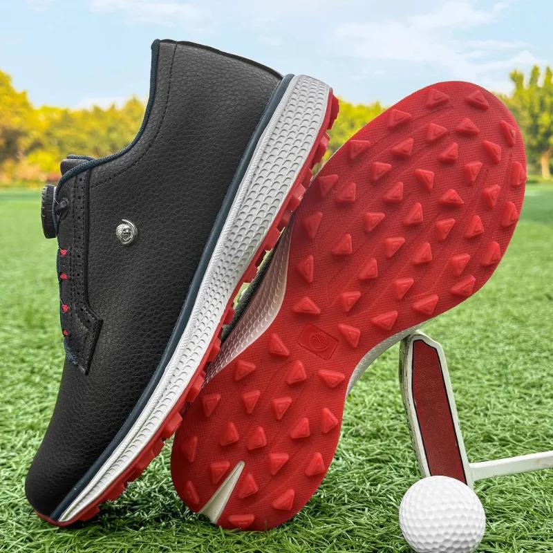 Nouveau Chaussures de Golf hommes légers chaussures de Golf homme taille 39-49 golfeurs chaussures i