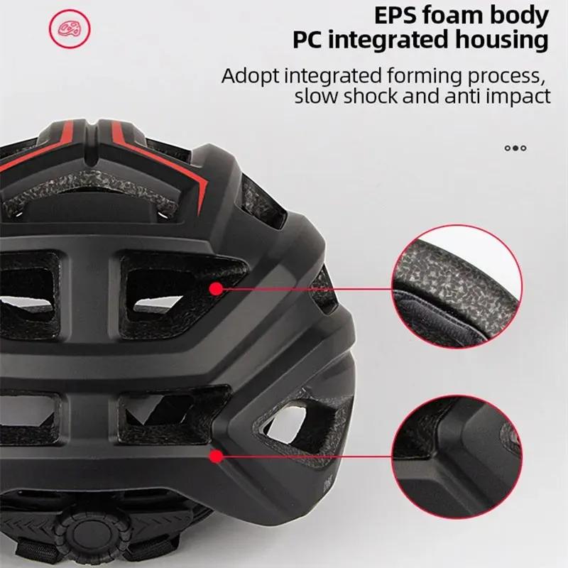 GUB-Casque de vélo moulé intégralement pour homme et femme, casquette de sécurité ultralégère, équip