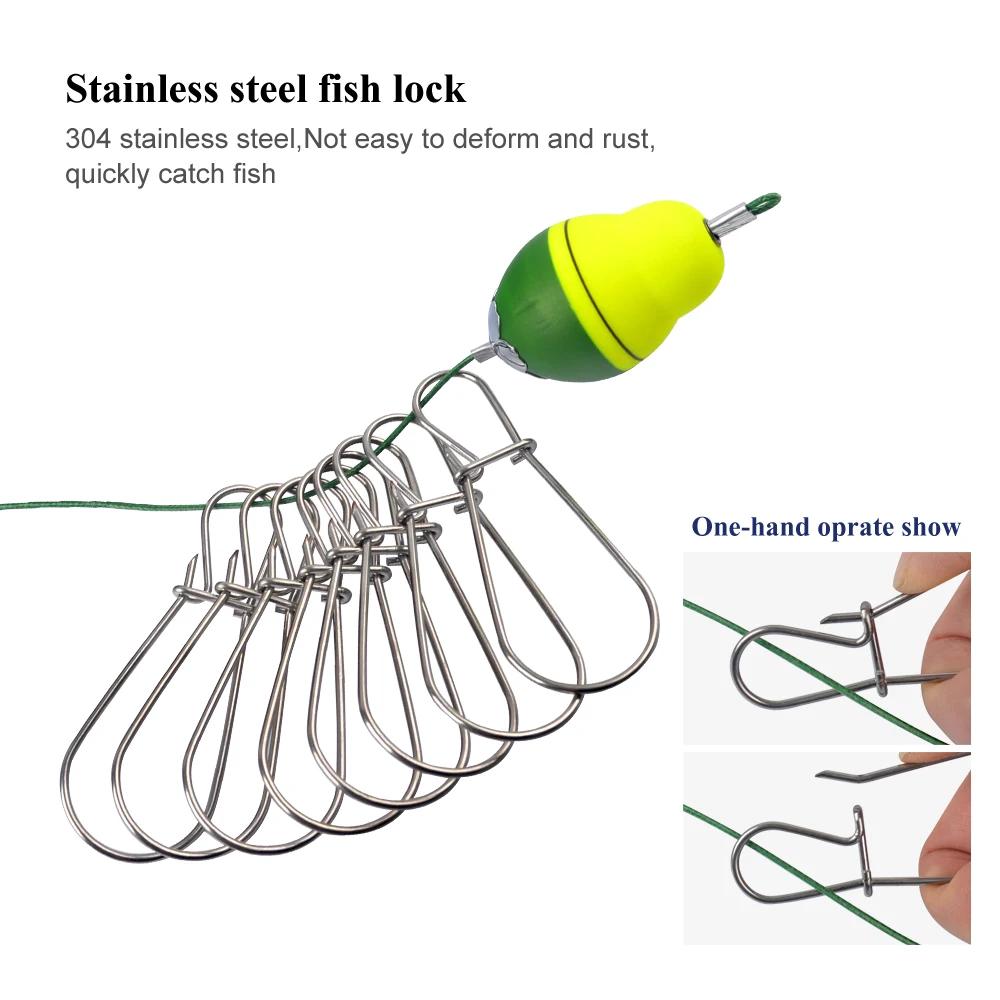 Nebuune – boucle télescopique pour la pêche en mer, en acier inoxydable, avec roues, flotteur, carpe