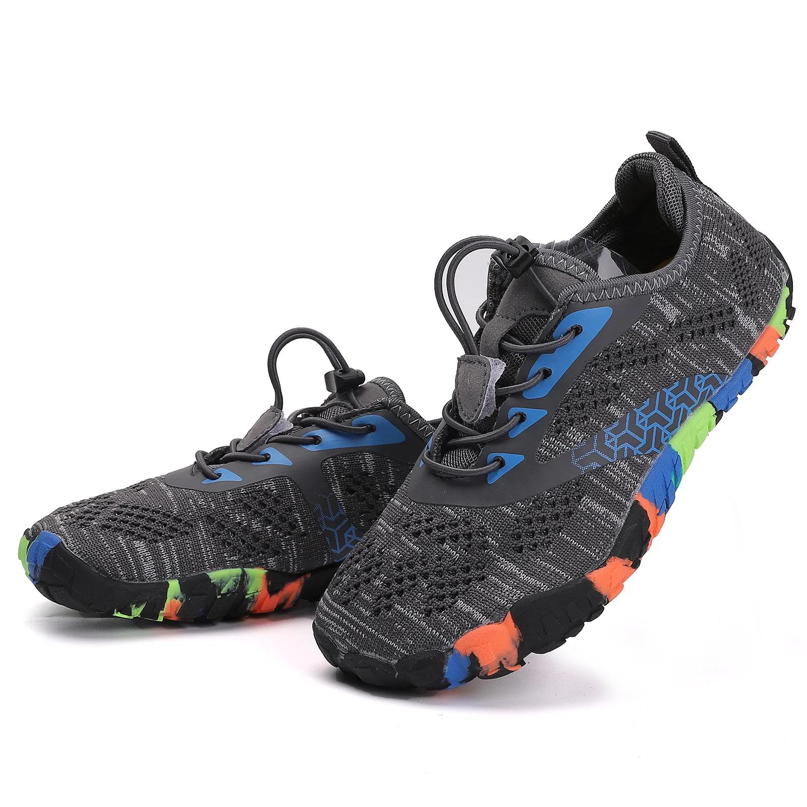 Chaussures d'eau pour enfants, pieds nus, confortables, chaussures de course, respirantes, antidérap