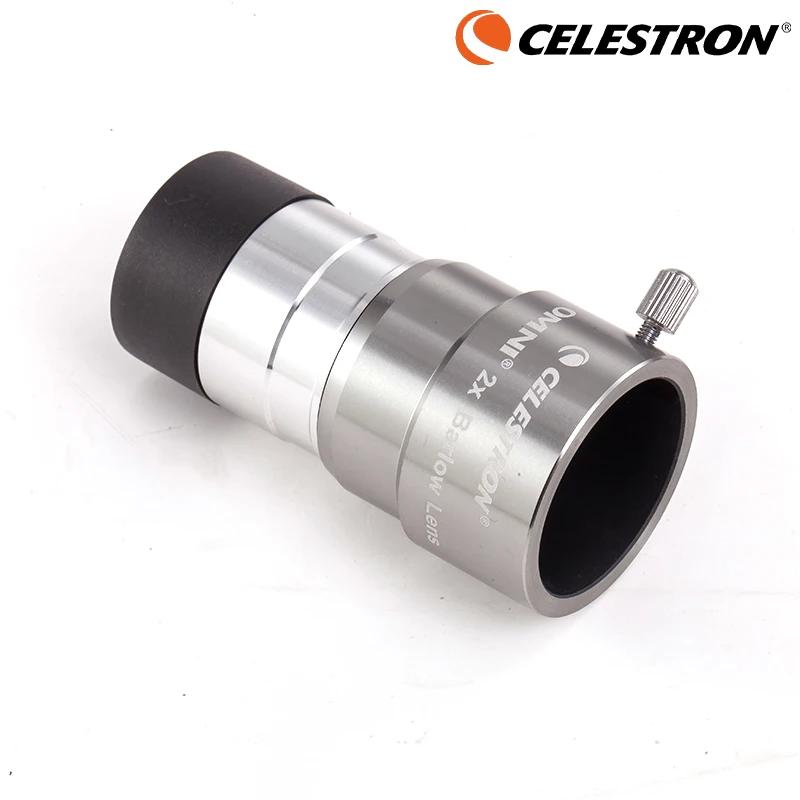 Celestron omni 2x lentille barlow lentille haute définition télescope astronomique lentille grossiss