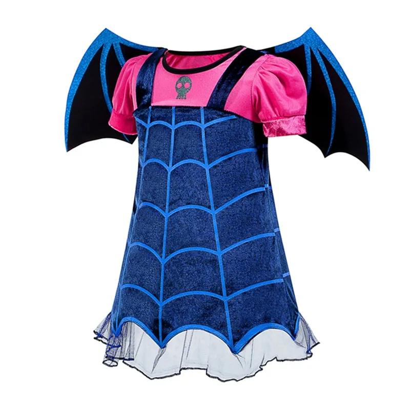 Vampirina Cosplay robe fille enfants princesse charmes habiller noël Vampire Halloween Costume enfan