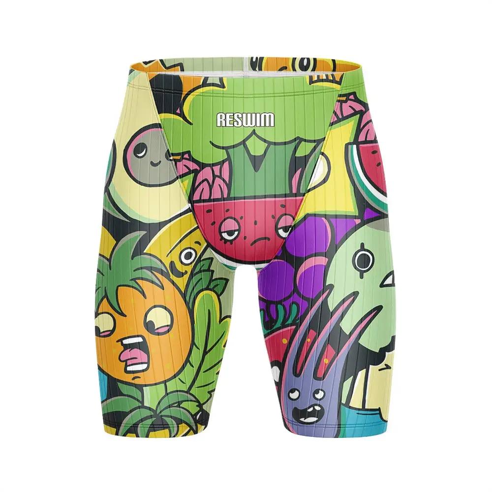 Maillot de bain imprimé pour hommes, short de bain à séchage rapide, pantalon serré, pour la plage,