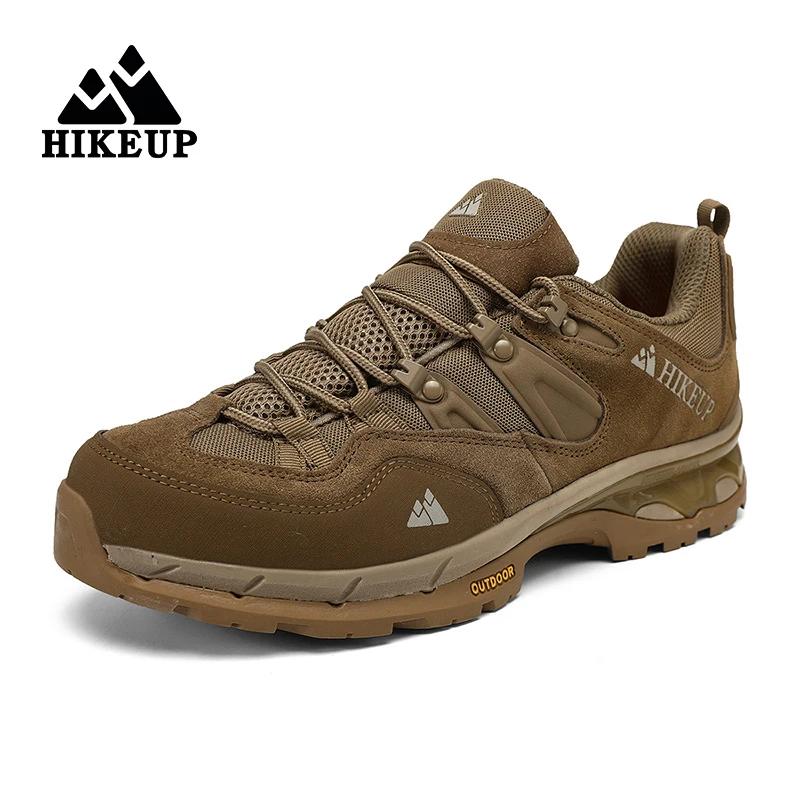 HIKEUP chaussures de randonnée en plein air antidérapantes résistantes à l'usure respirant résistant