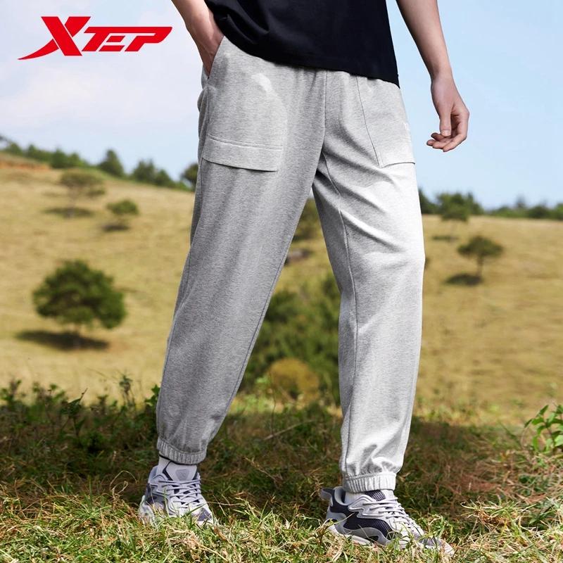 Xtep pantalons tricotés pour hommes été durabilité pantalons pour hommes formation décontracté confo