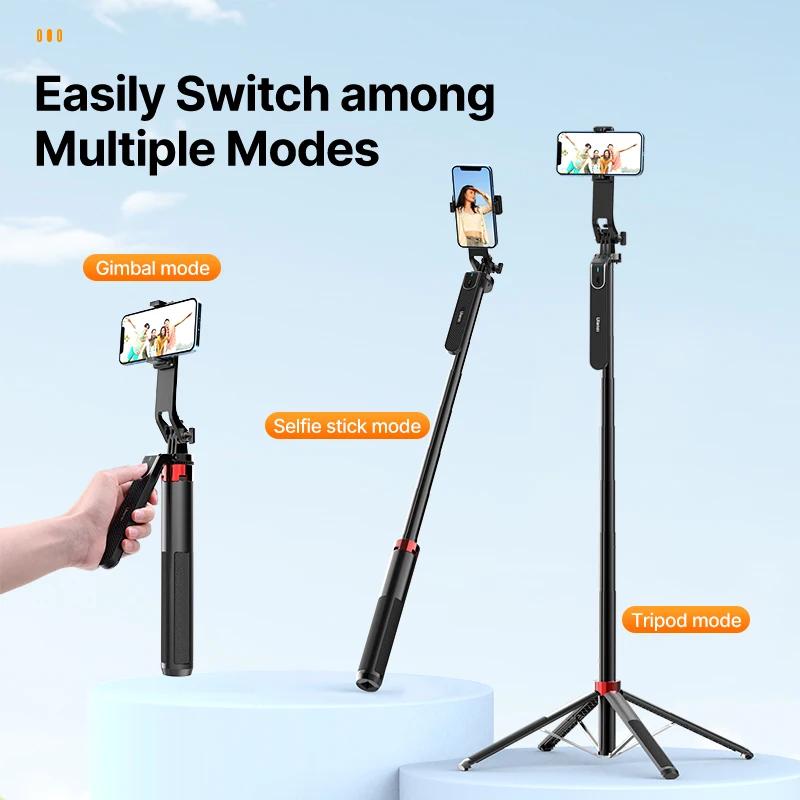 Ulanzi MA09 trépied pour Smartphone Bluetooth Selfie bâton trépied de bureau pour iPhone 12 13 14 Go