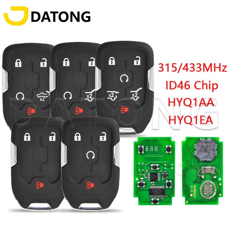 Datong World – clé de voiture télécommandée, pour Chevrolet banlieue Tahoe Silverado GMC Sierra Yuko
