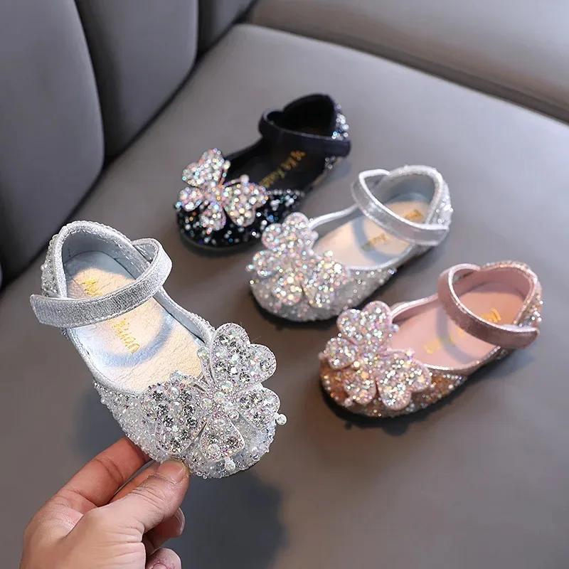 Chaussures simples pour enfants printemps-été, version enfant, chaussures de danse pour filles avec