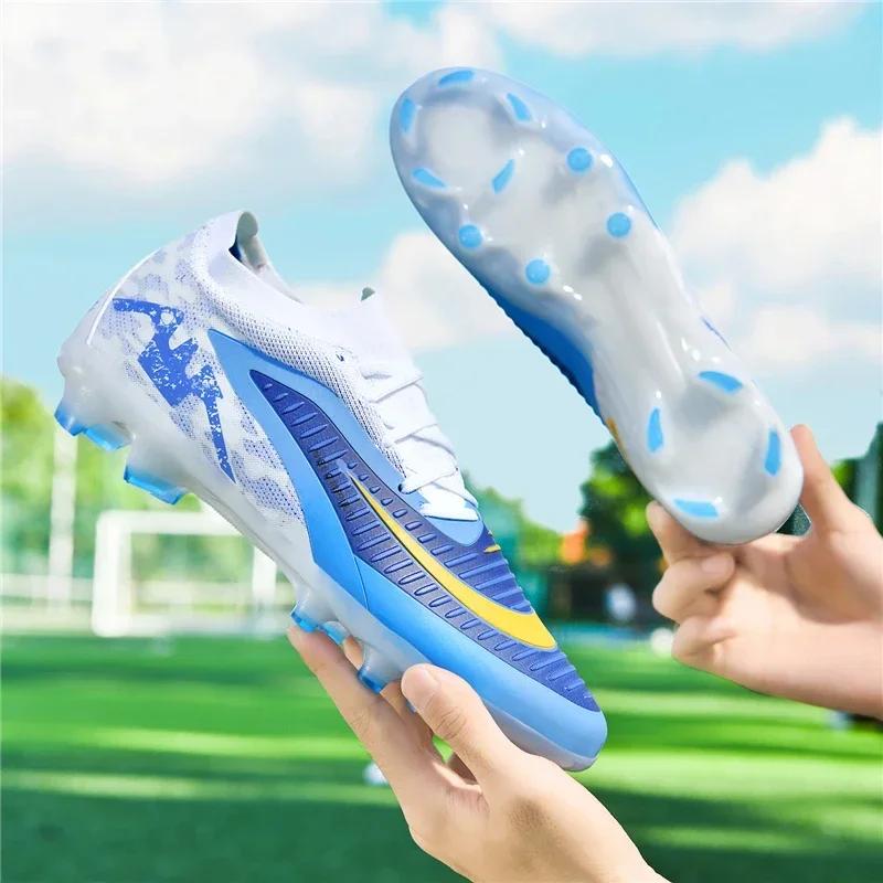 Nouveaux hommes bottes de Football respirant unisexe ultraléger en gros professionnel intérieur form