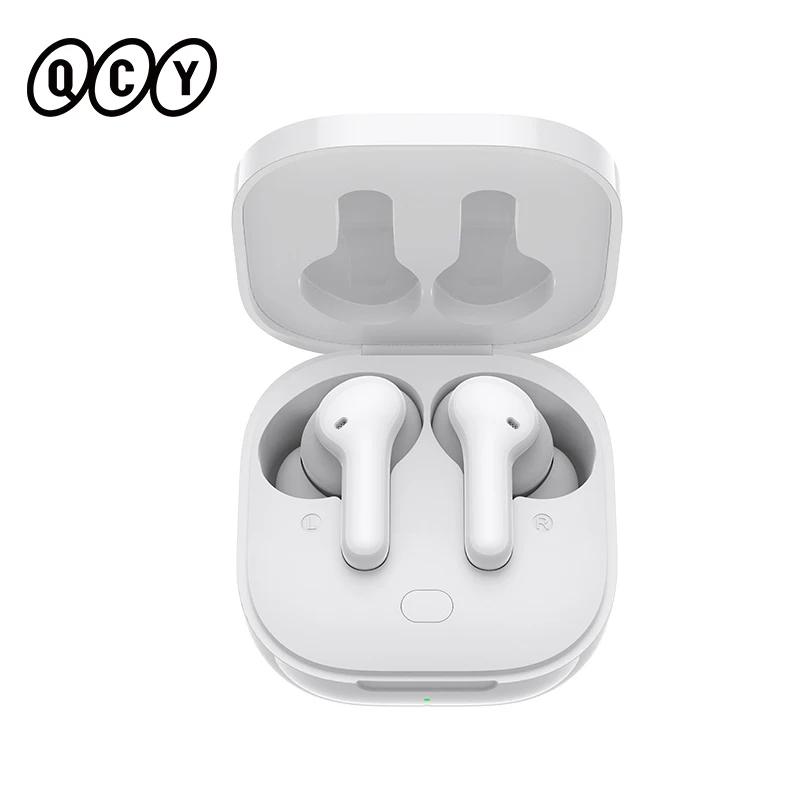 QCY-Écouteurs sans fil Bluetooth 7.2, T13, Pilotes 5.1mm, Écouteurs TWS, 40H de temps de lecture, Ch