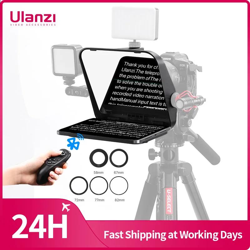 Ulanzi RT02 téléprompteur universel téléprompteur appareil photo reflex numérique Smartphone tablett