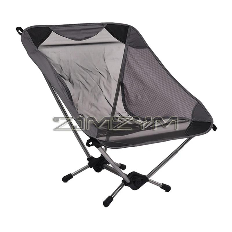 Chaise pliante à profil bas portable, chaise de voyage, camping en plein air, pique-nique, pêche, lo