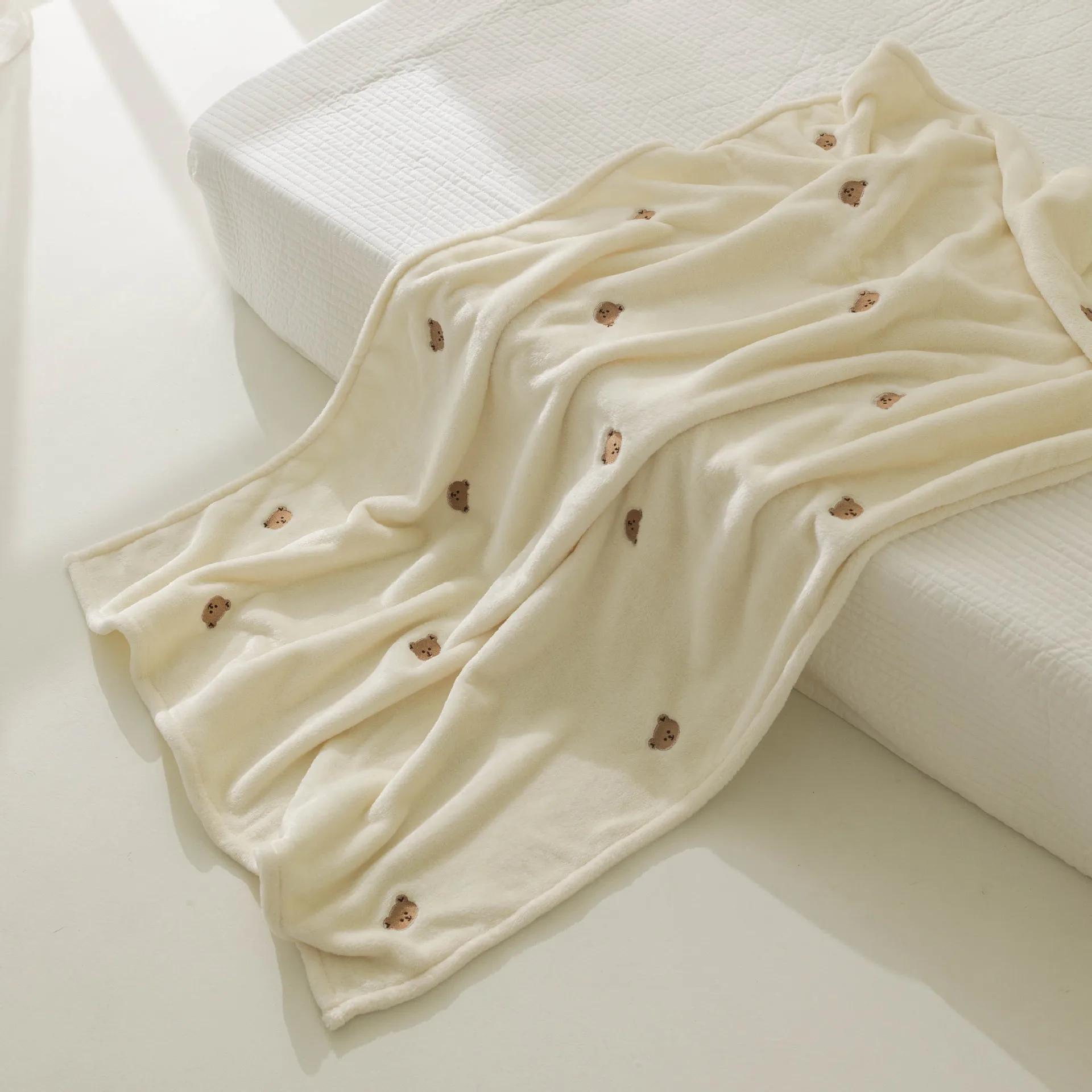 Couverture polaire pour bébé, couverture d'emmaillotage pour nouveau-né, automne et hiver, douce et