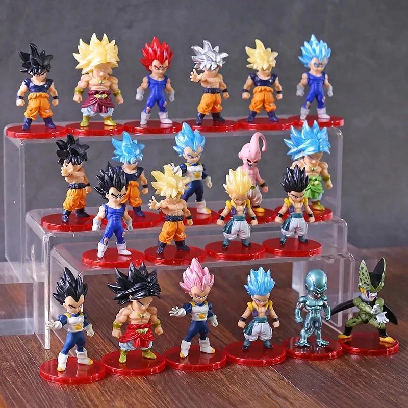 Dragon Ball Super fils Goku végéta Broly Buu figurine Dragon Ball ensemble de figurines Anime Figuri