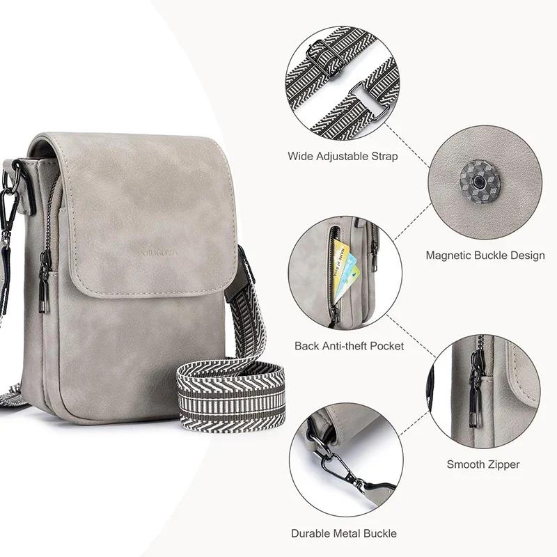 Sacs à bandoulière pour femmes, sacs à main portables multi-poches, sac à bandoulière pour femmes, p