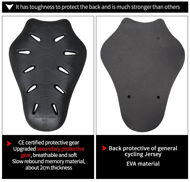 LYSCHY – armure de Protection arrière pour moto, Certification CE à 2 niveaux, Protection du corps,