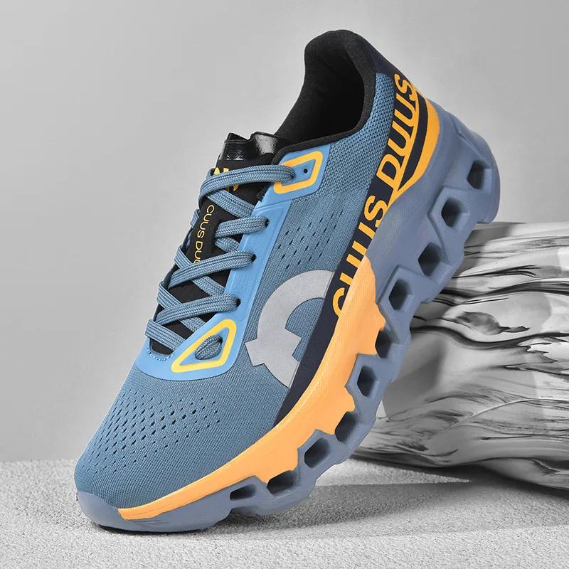 Chaussures de course pour hommes, chaussures de luxe en maille respirante, chaussures tout-terrain,