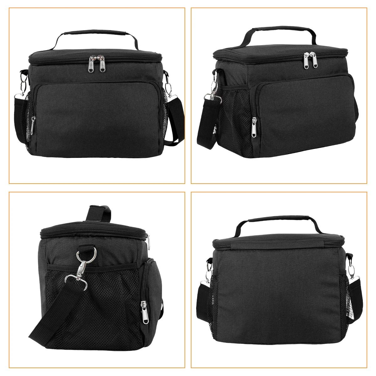Sac à déjeuner isolé pour femmes et hommes, grand sac isotherme, boîte à déjeuner réutilisable, rési