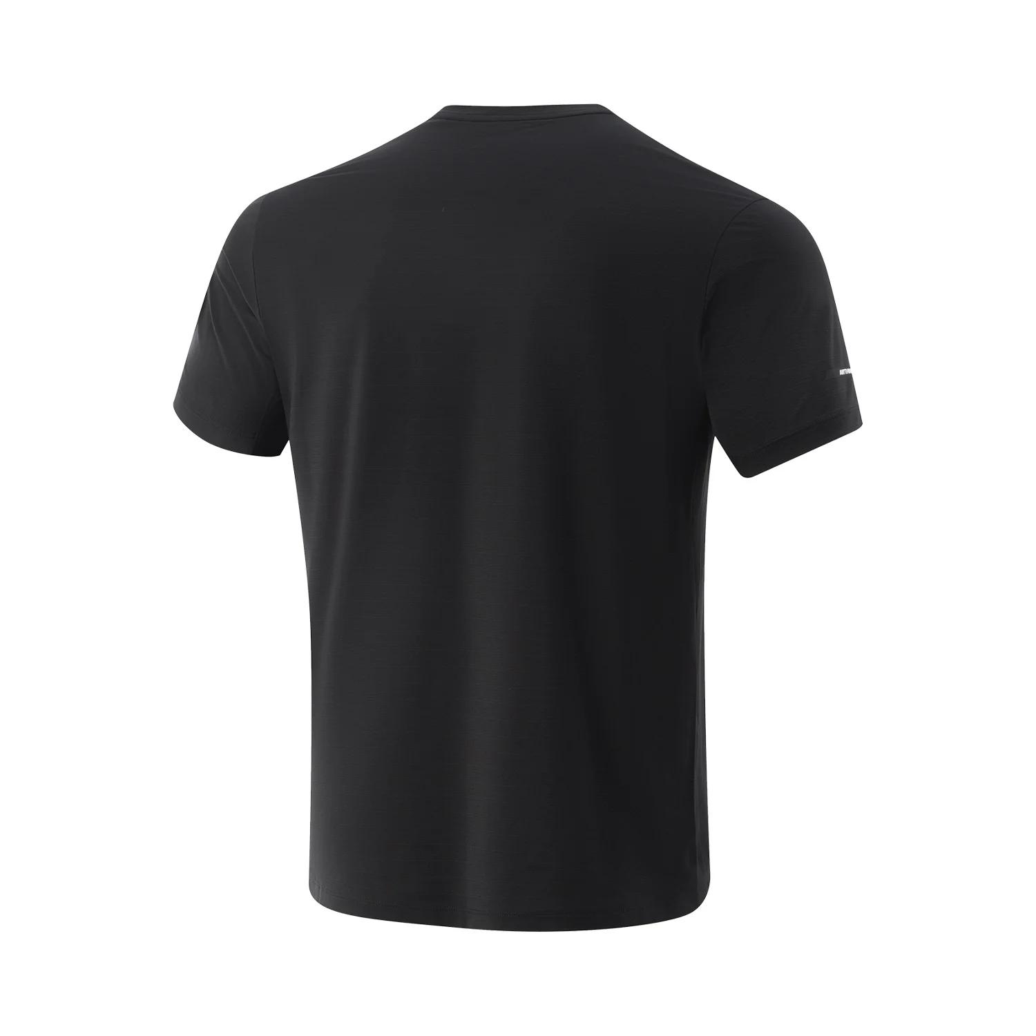 Li-ning T-shirt d'entraînement pour hommes LN BACTERIA PROOF Reguler Fit 86% Polyester 14% élasthann