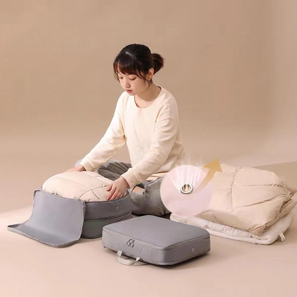 Sac d'emballage de vêtements à Compression, 1 pièce, gain de place, sac d'emballage de vêtements, ra