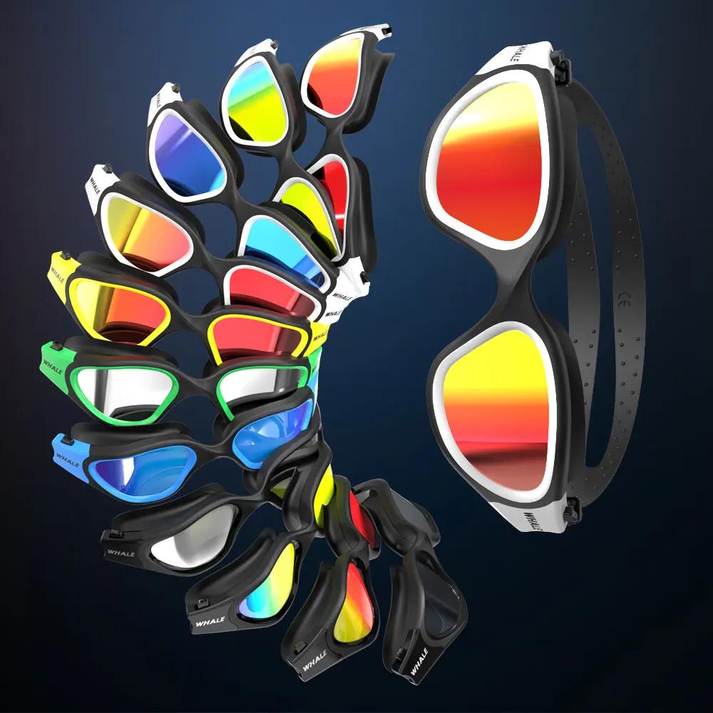 Lunettes de natation polarisées pour adultes, Anti-buée, Protection UV, lentille pour hommes et femm