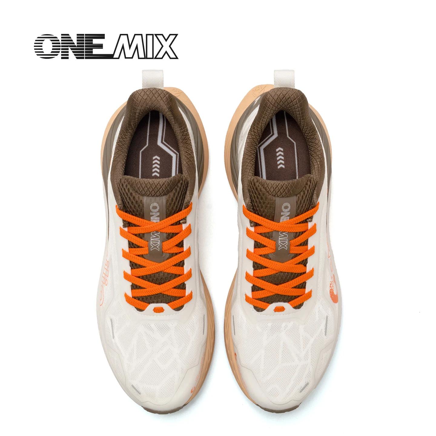 ONEMIX – chaussures de course légères pour hommes et femmes, chaussures de marche sportives résistan