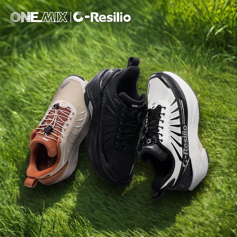 ONEMIX Trail chaussures de course chaussures de Sport légères antidérapantes respirant Durable rando