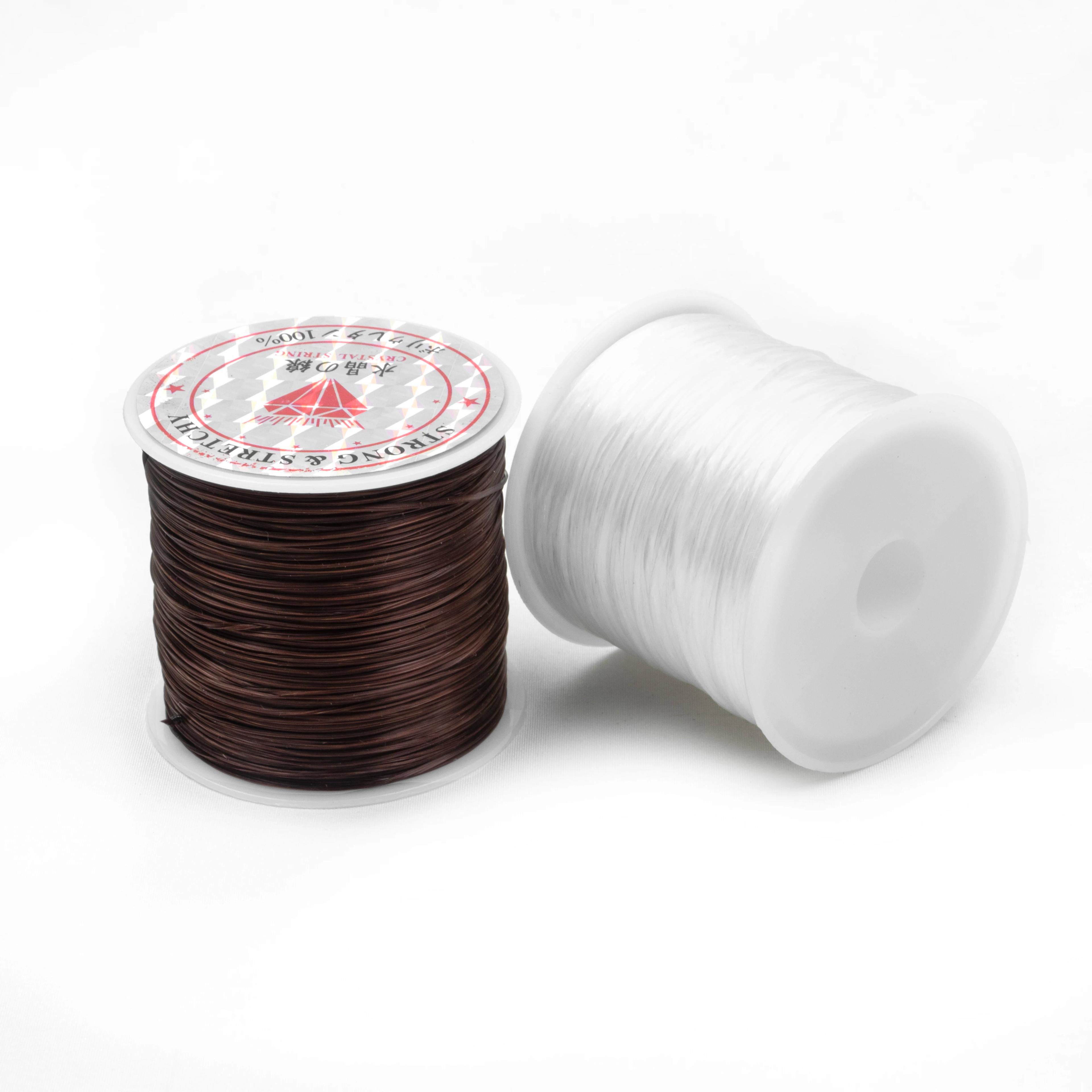 Cordon de perles en cristal élastique solide pour Bracelets, fil extensible, collier, bricolage, fab