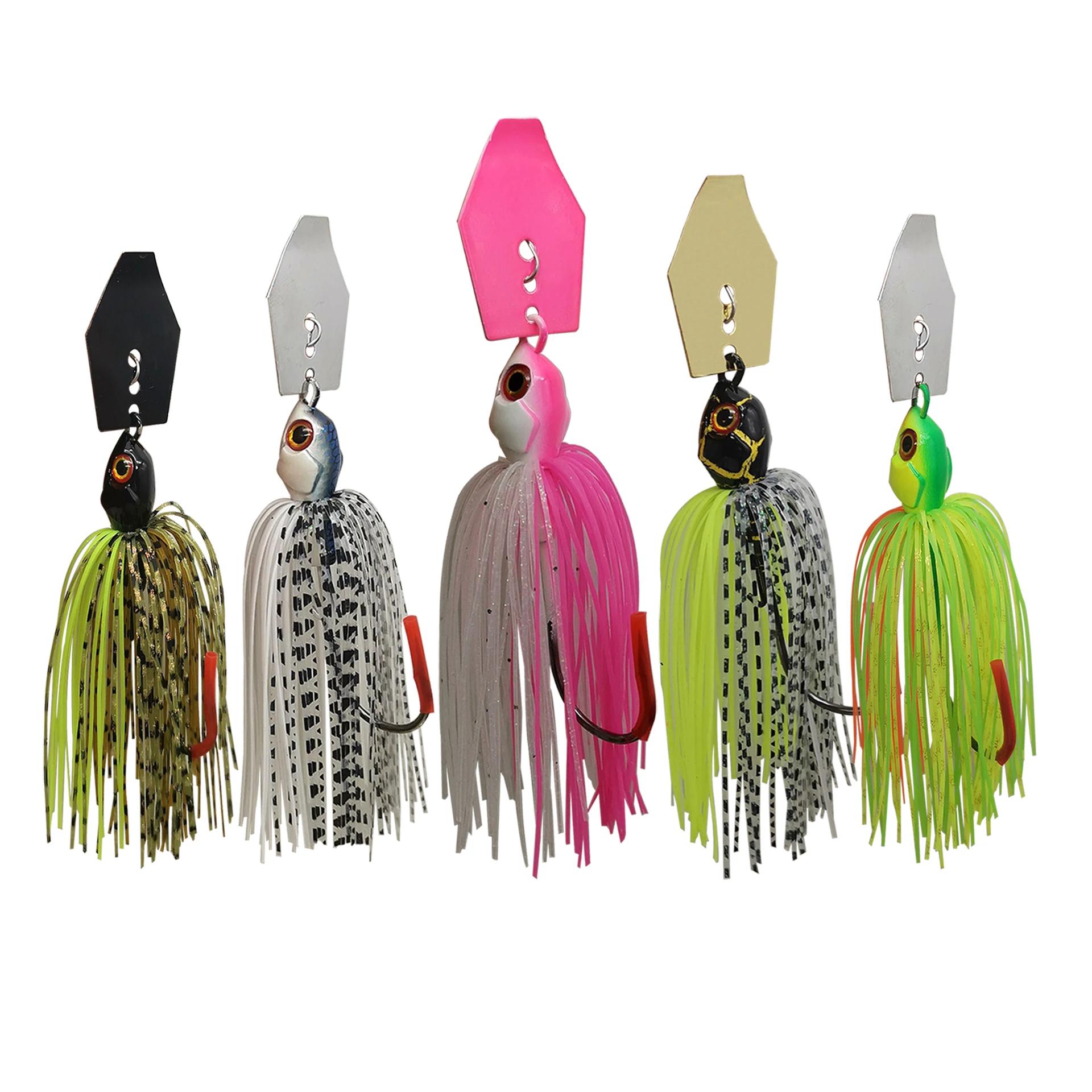 Mycena – leurre de pêche avec lame, Buzzbait, wobbler, pour bar, brochet, spinnerbait, 7G/9G/11G/14G