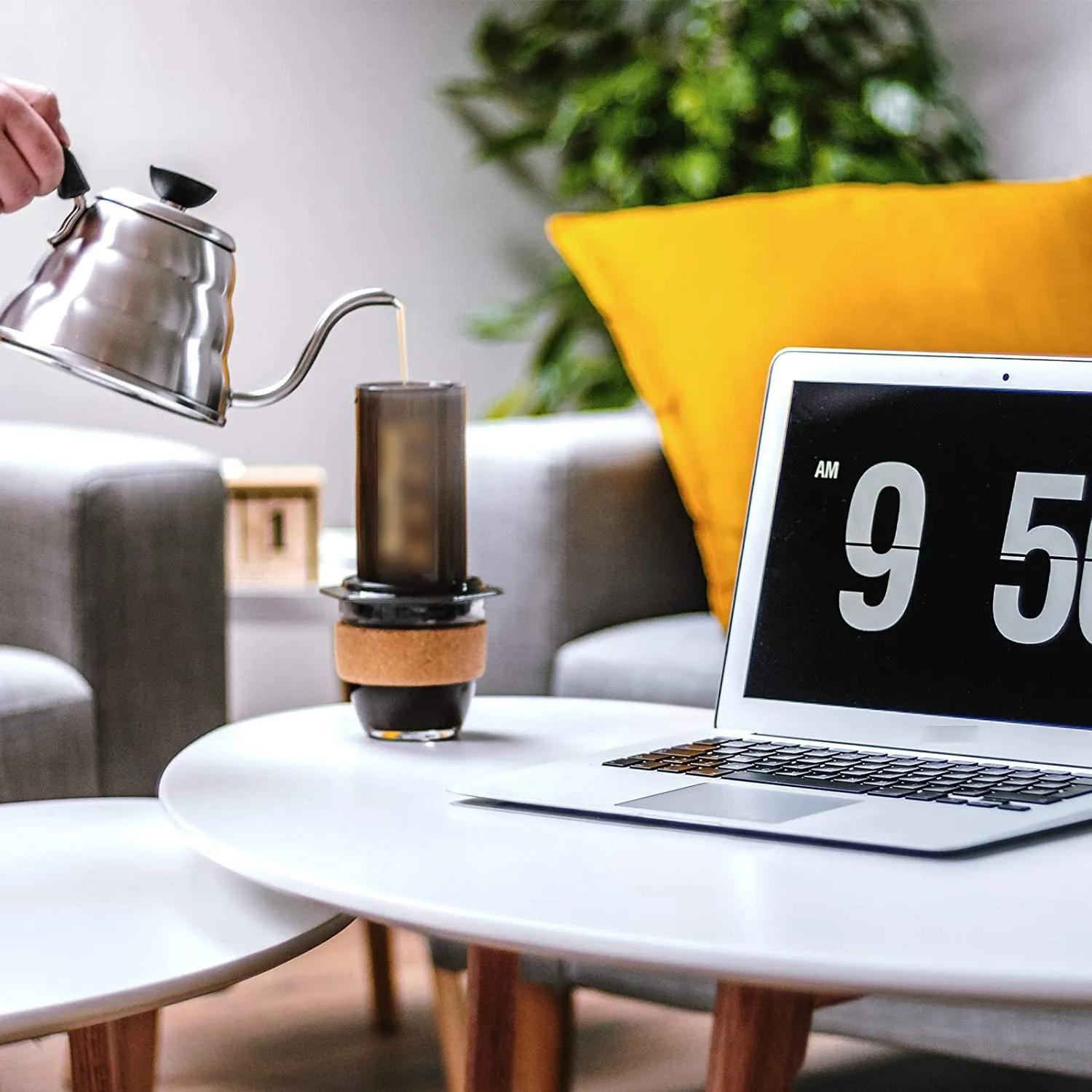 Papier de remplacement pour cafetière ronde, 350 pièces, pour machines à café ahiobie Aeropress et à