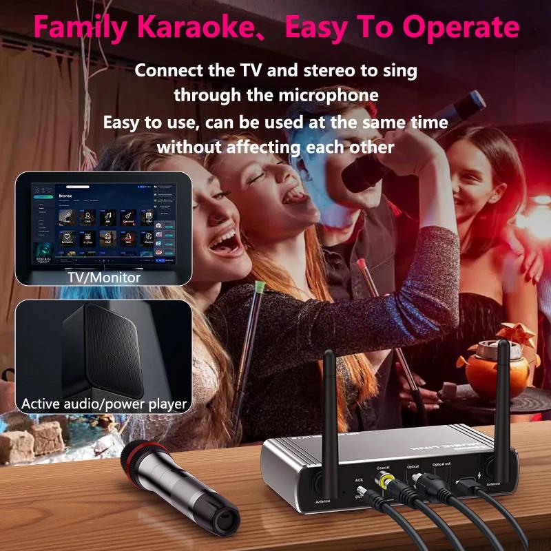 Bluetooth 5.4 récepteur émetteur Support USB u-disk Play adaptateur sans fil AUX 3.5mm Fiber optique