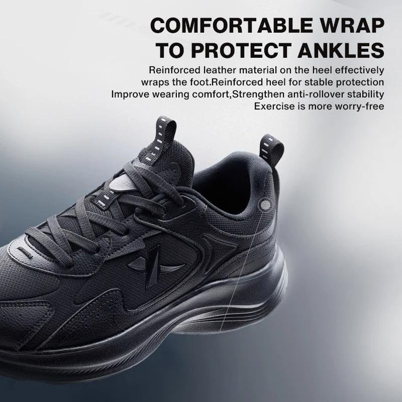 Xtep-Chaussures de course légères et respirantes pour homme, baskets de sport à rebond avec baume an