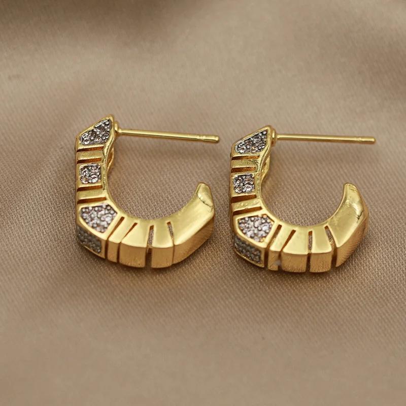 Boucles d'oreilles en perles de cristal pour femmes, nouveau Design de vue, marque de mode, bijoux e