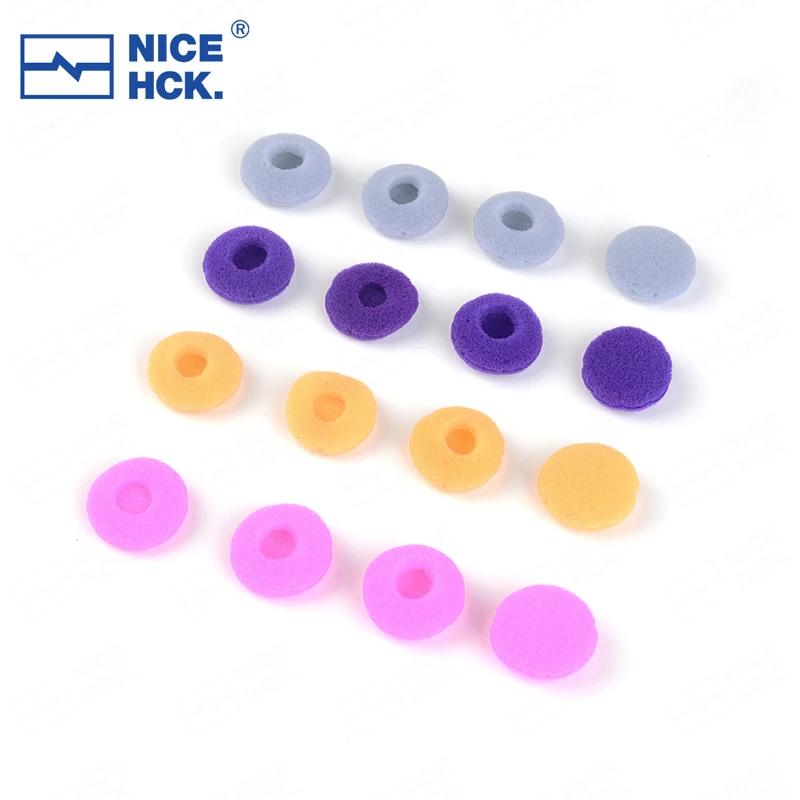 NICEHCK 12/24 paires écouteurs dédiés haute mousse élastique écouteurs couvre beignet et plein couss